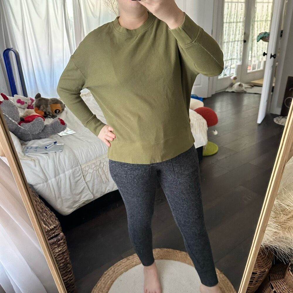 Stoic Women’s Green Thermal Medium Longsleeve Top